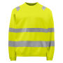 6106 Sweatshirt HV Yellow XS
