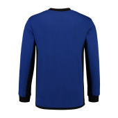 L&S Sweater Workwear royal blue/bk XXL