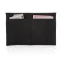 Magnetisch sluitende 15.6" laptop sleeve PVC-vrij, zwart