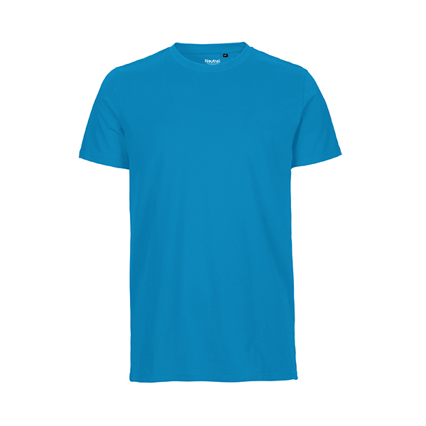 Neutral mens fitted t-shirt-Sapphire-S