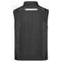 Workwear Softshell Vest - STRONG - - black/black - XS