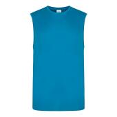 AWDis Cool Smooth Sports Vest, Sapphire Blue, L, Just Cool