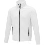 Zelus men's fleece jacket - White - 3XL