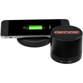 Cosmic Bluetooth® högtalare och trådlös laddningsplatta - Svart