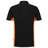 Poloshirt Bicolor 202004 Black-Orange 7XL
