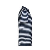 Men's T-Shirt Striped - navy/white - 3XL
