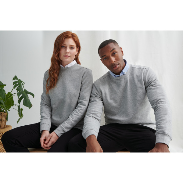 Ecologische unisex sweater Black XS