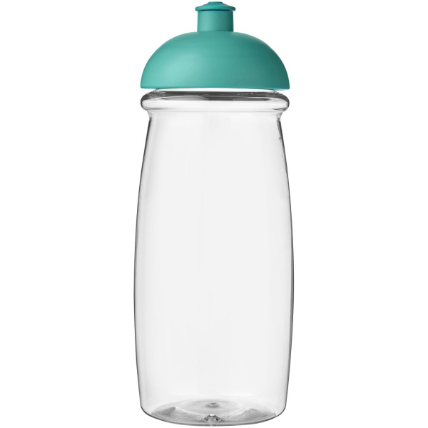 H2O Active® Pulse 600 ml dome lid sport bottle - Transparent/Aqua blue