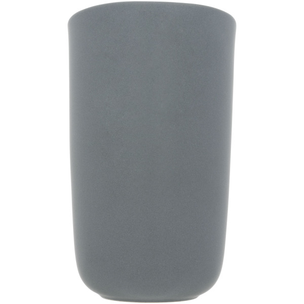 Mysa 410 ml double-walled ceramic tumbler - Grey