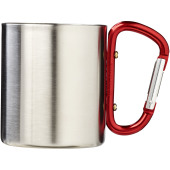 Alps 200 ml insulated mug with carabiner - Red