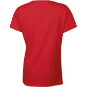Heavy Cotton™Semi-fitted Ladies' T-shirt Red 3XL