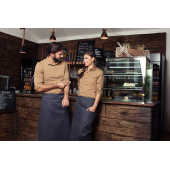 Bistro Apron Jeans-Style with Pocket 105 x 90 cm