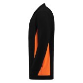 Polosweater Bicolor Borstzak 302001 Black-Orange 4XL