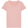 Ecologisch verwassen dames-T-shirt Washed Petal Rose XS