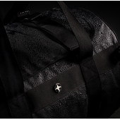 Swiss Peak RFID sports duffle & backpack, black
