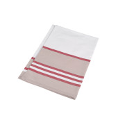 Striped tea towel
