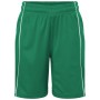 Basic Team Shorts Junior - green/white - XXL