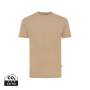 Iqoniq Manuel gerecycled katoen t-shirt ongeverfd, heather brown (L)