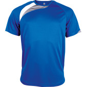Kids' short-sleeved jersey Sporty Royal Blue / White / Storm Grey 12/14 years