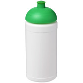 Baseline® Plus 500 ml sportflaska med kupollock - Vit/Grön