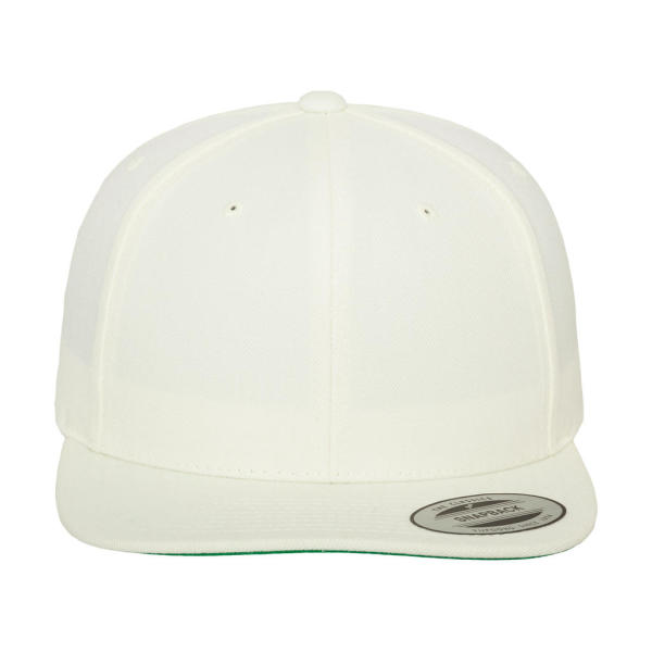 Classic Snapback Cap - Natural - One Size