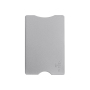 RFID kaarthouder hardcase  - Zilver