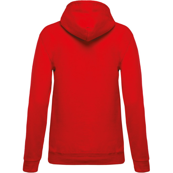 Eco damessweater met capuchon Red M