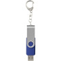 Rotate USB met sleutelhanger - Blauw - 64GB