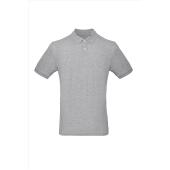 B&C Inspire Polo Men_° Heather Grey, S