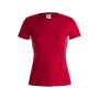 Kleuren Dames T-Shirt "keya" WCS150 - ROJ - L