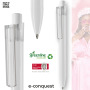 Ballpoint Pen e-Conquest Recycled White
