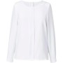 Riola Crepe de Chine blouse White 12 UK