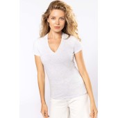 Dames-t-shirt bio150 v-hals Dames-t-shirt bio150 v-hals