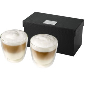 Boda 2-delars kaffeset i glas - Transparent