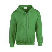 Heavy Blend Adult Full Zip Hooded Sweat - Irish Green - L