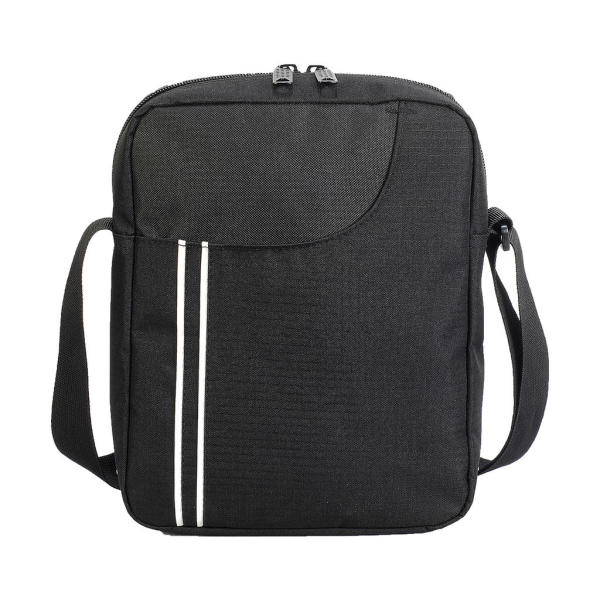 Rennes Messenger Pouch - Black/White - One Size