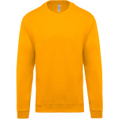 Crew neck sweatshirt Yellow S