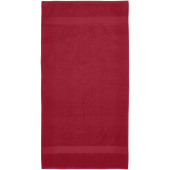 Amelia 450 g/m² cotton bath towel 70x140 cm - Red
