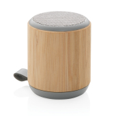 Bamboe en fabric 3W draadloze speaker