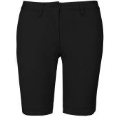 Dames chino bermudashorts Black 38 FR