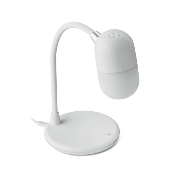 CAPUSLA - Wireless charging lamp speaker