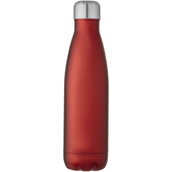 Cove 500 ml vacuum insulated stainless steel bottle - Red