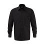 Cotton Poplin Shirt LS - Black - L