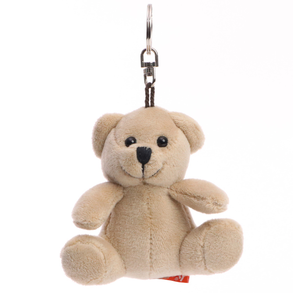 Softplush bear with keychain and mini t-shirt