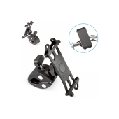 Smartphonehouder fiets universeel - Zwart