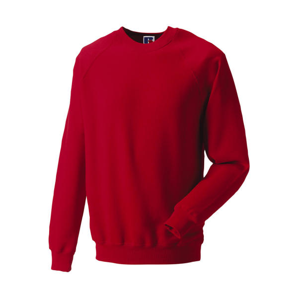 Classic Sweatshirt Raglan - Classic Red - 2XL