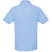 Men's organic polo shirt Sky Blue S