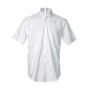 Classic Fit Workwear Oxford Shirt SSL - White - M