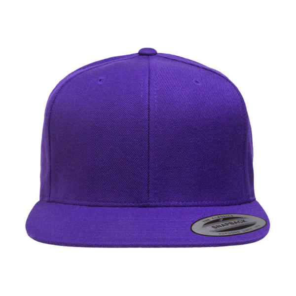 Classic Snapback Cap - Purple - One Size