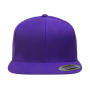 Classic Snapback Cap - Purple - One Size
